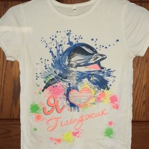 Dolphin Girls Sm Tee